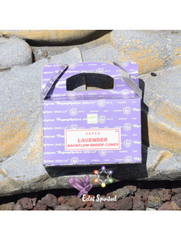 Cônes backflow Satya Lavender – 24 pcs | Relaxation