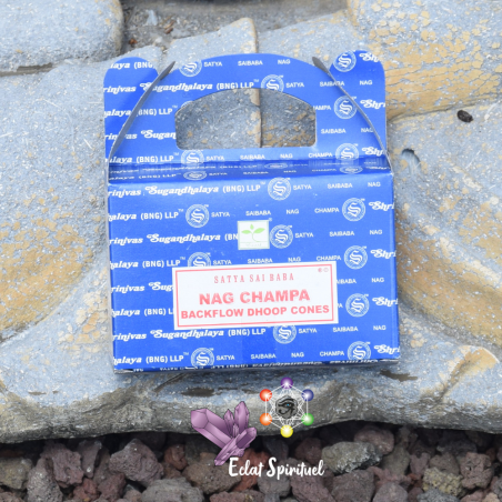Cônes d'encens à refoulement Nag Champa