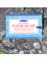 Cônes backflow Satya “Fleur de Vie” – 10 pcs | Harmonie Énergétique