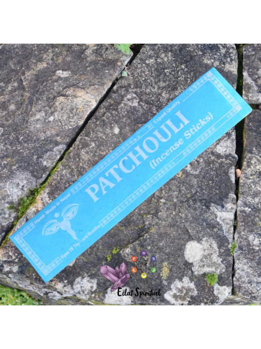 Encens Patchouli Népal – Bâtonnets artisanaux