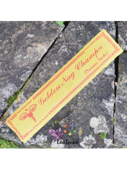 Encens Golden Nag Champa Népal – Bâtonnets artisanaux