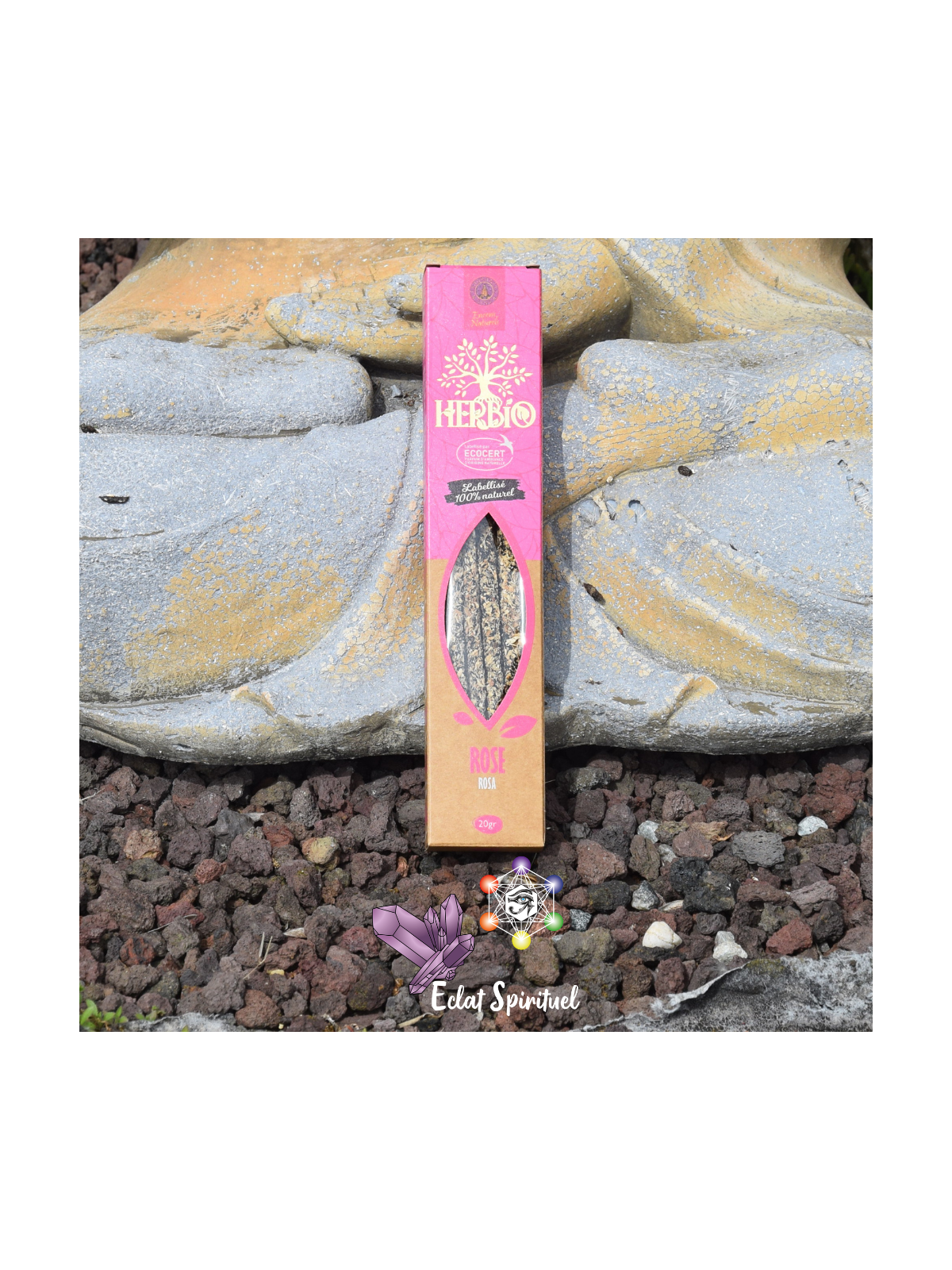 Bâton D'Encens HERBIO Rose – Encens naturel premium