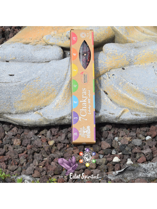 Bâton D'Encens HERBIO 7 Chakras – Encens naturel premium