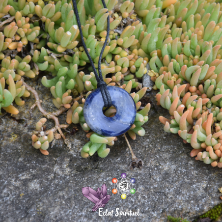 Sodalite en Pendentif Donut