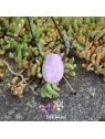 Quartz Rose en pierre percée