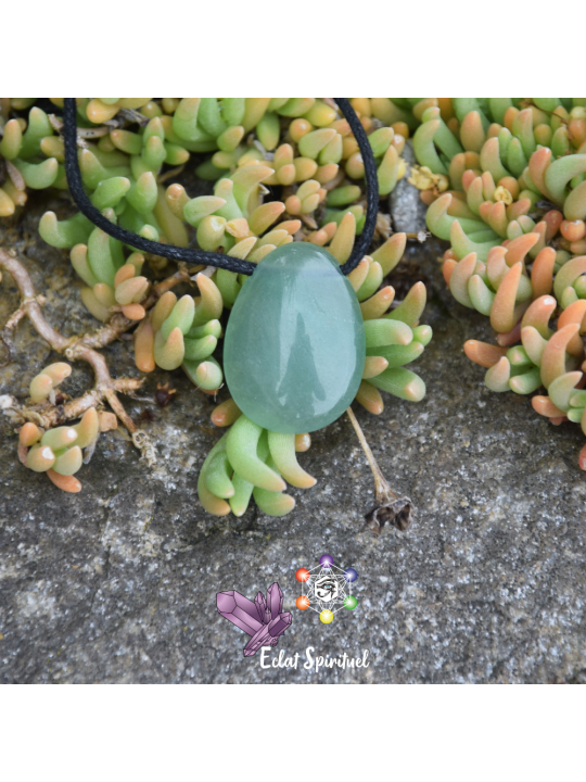 Pendentif Aventurine Verte – Pierre naturelle