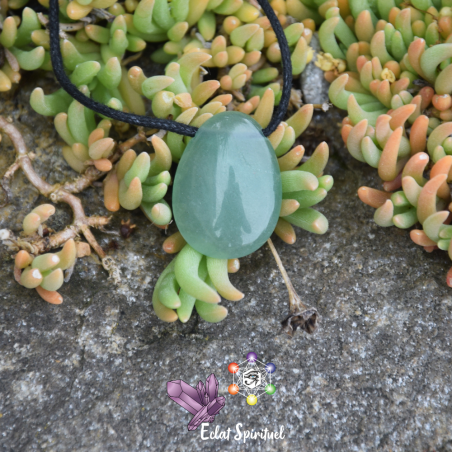 Pendentif Aventurine Verte – Pierre naturelle