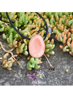 Pendentif Aventurine Pêche – Pierre naturelle