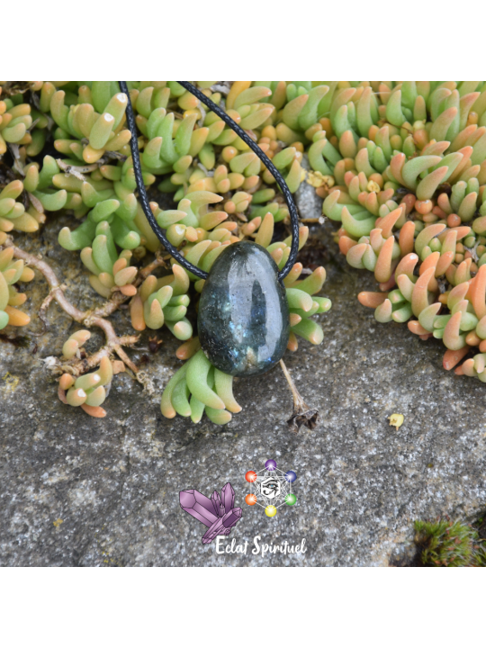 Pendentif Labradorite – Pierre naturelle percée