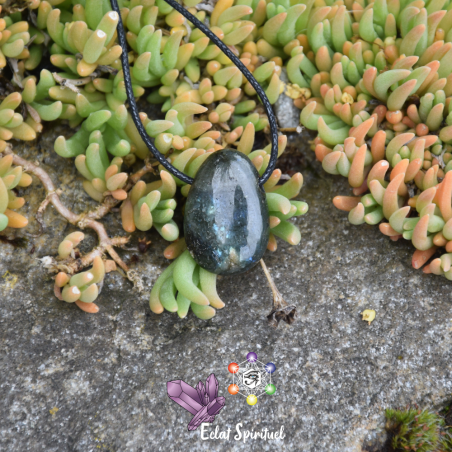 Pendentif Labradorite – Pierre naturelle percée