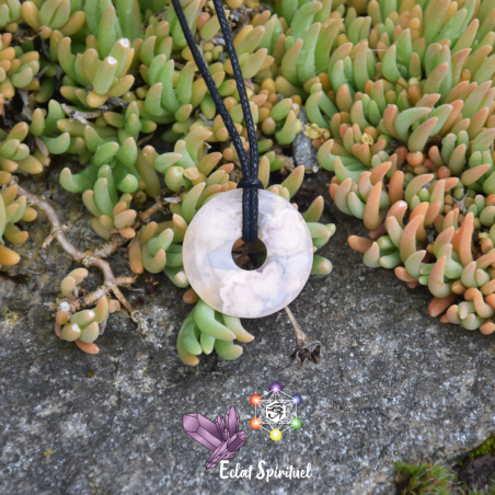 Pendentif Donut Fleur de Cerisier Naturelle