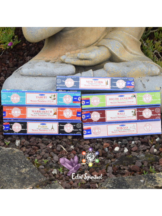 Coffret Encens du Monde – 7 senteurs premium