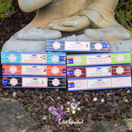 Coffret Encens du Monde – 7 senteurs premium
