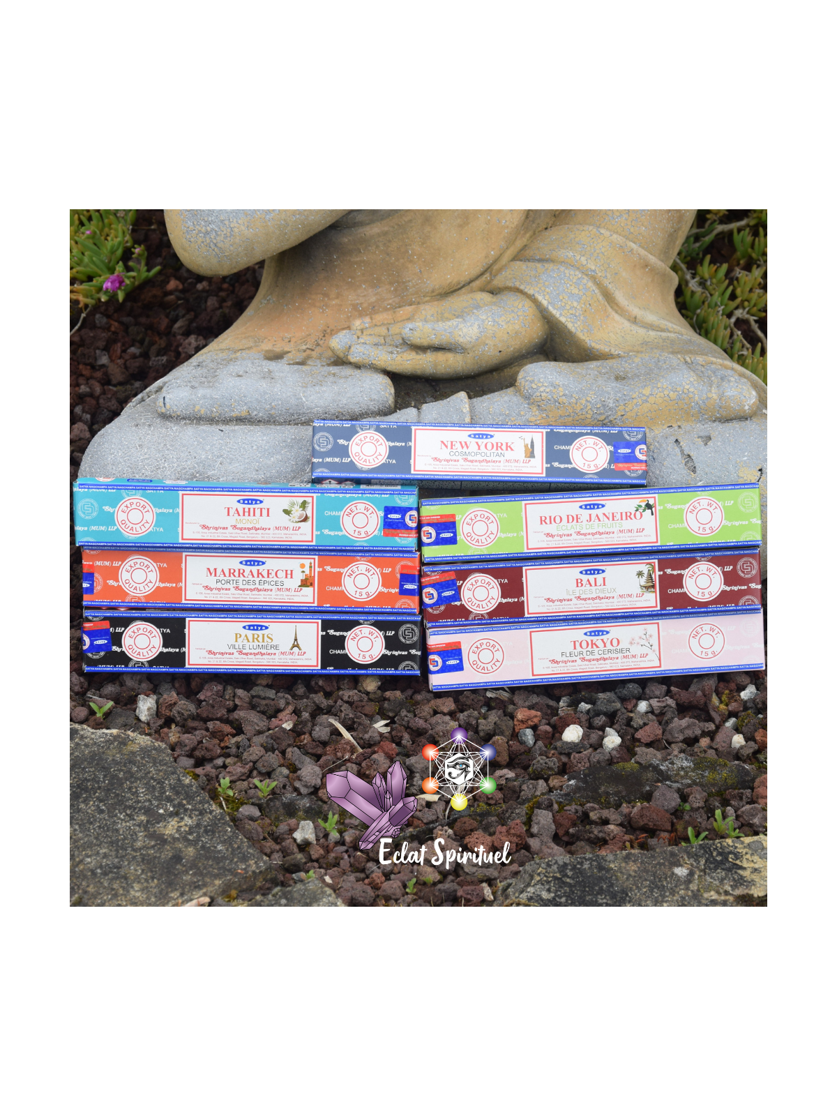 Coffret Encens du Monde – 7 senteurs premium