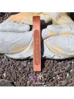 Support à Encens 7 Chakras en Bois | Eclat Spirituel