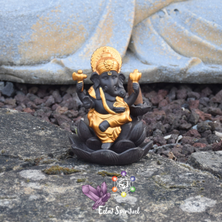 Support à Encens à Refoulement Ganesh Lotus