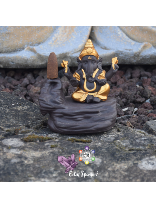 Support à Encens à Refoulement Ganesh