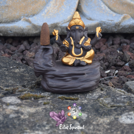 Support à Encens à Refoulement Ganesh