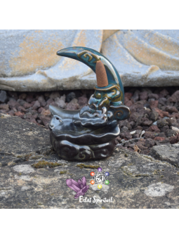 Support à Encens à Refoulement Lune | Eclat Spirituel