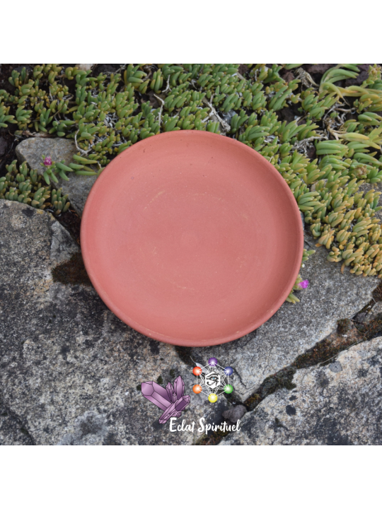 Plat en Terre Cuite 17 cm pour Fumigation | Eclat Spirituel