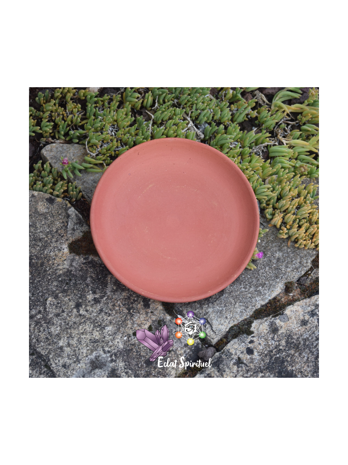 Plat en Terre Cuite 17 cm pour Fumigation | Eclat Spirituel
