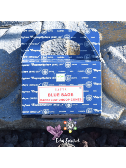 Cônes backflow Satya Blue Sage – 24 pcs | Purification