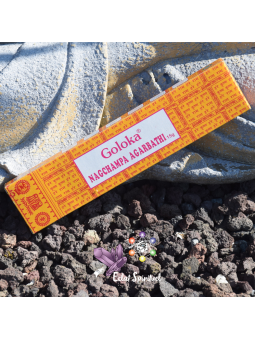 Bâton D'Encens Goloka Nag Champa 15 g Naturels