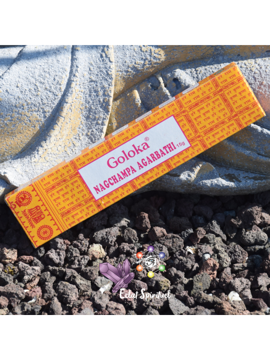 Bâton D'Encens Goloka Nag Champa 15 g Naturels