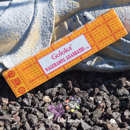 Bâton D'Encens Goloka Nag Champa 15 g Naturels