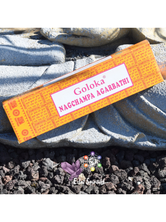 Encens Goloka Nag Champa 100 g | Bâton D'encens Naturels
