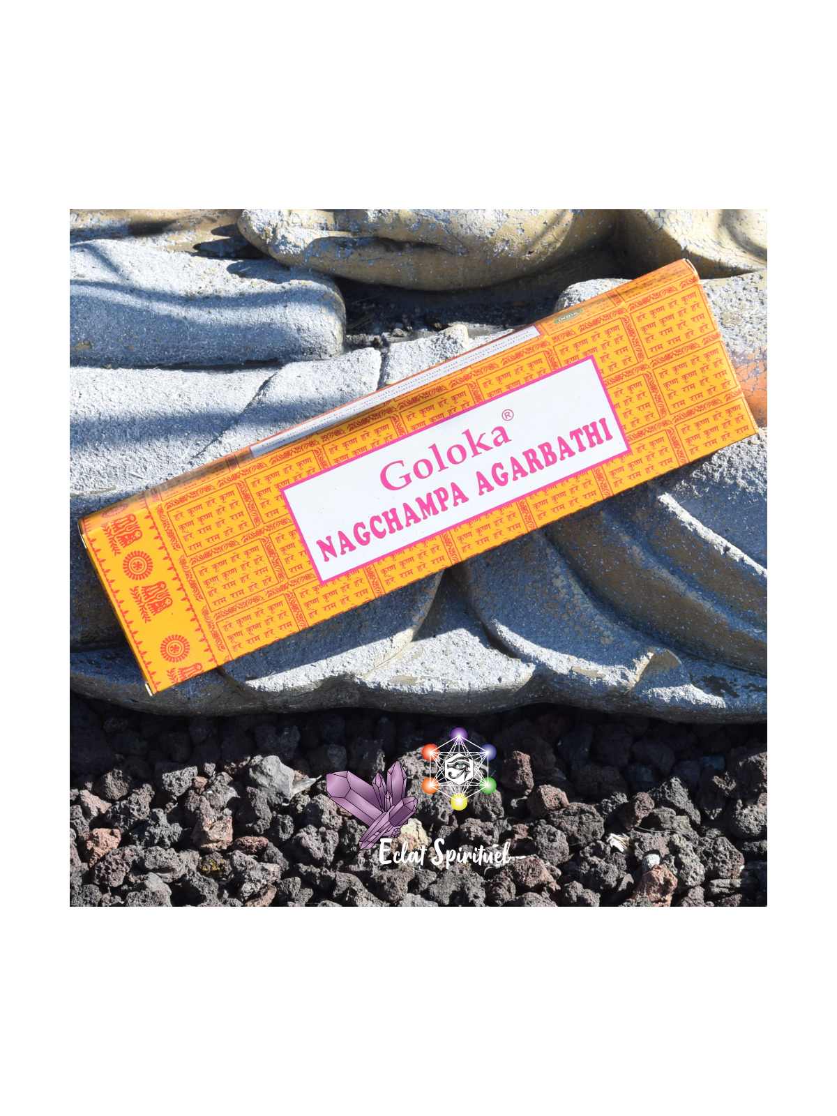 Encens Goloka Nag Champa 100 g | Bâton D'encens Naturels