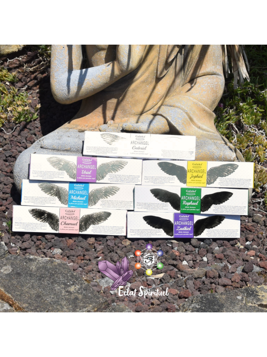 Coffret bâton encens Goloka 7 Archanges | 7 x 15 g