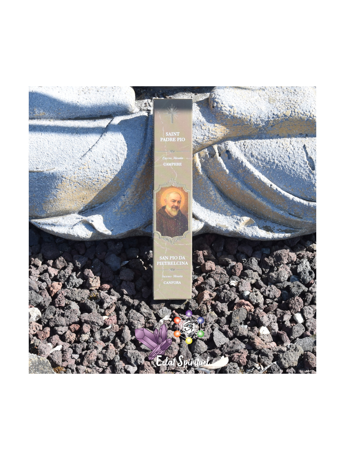 Bâton D'Encens Saint Padre Pio au Camphre | 15 g