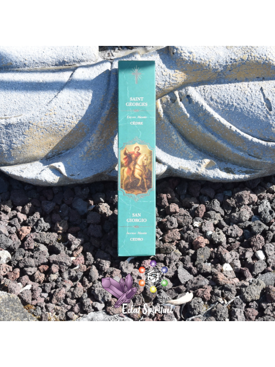 Bâton D'Encens Saint Georges au Cèdre | 15 g