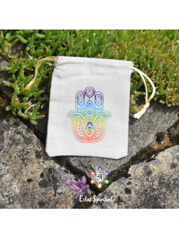 Pochette Khasma en Coton – Main de Fatma