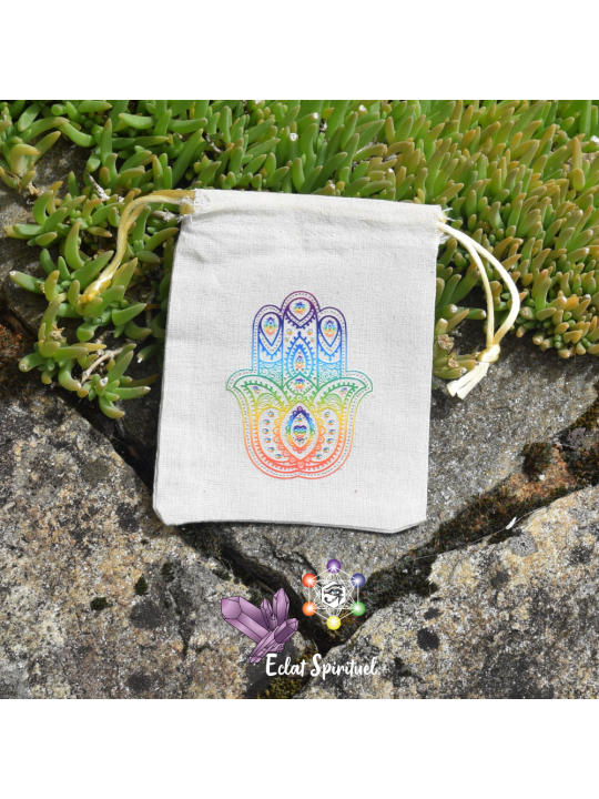 Pochette Khasma en Coton – Main de Fatma