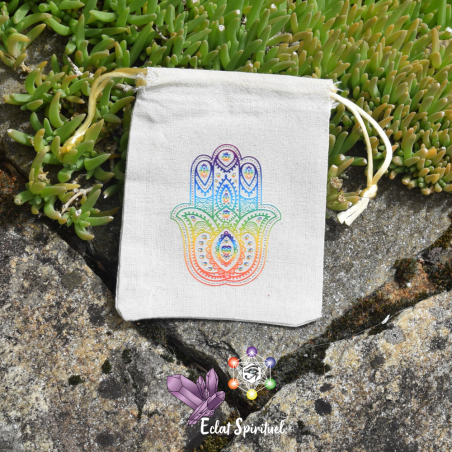 Pochette Khasma en Coton – Main de Fatma
