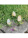 Pendentif en citrine chauffée