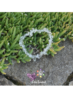 Cristal de Roche en Bracelet Baroque