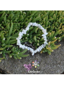 Howlite en Bracelet Baroque