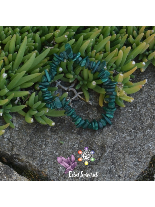 Malachite en Bracelet Baroque
