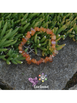 Cornaline en Bracelet Baroque
