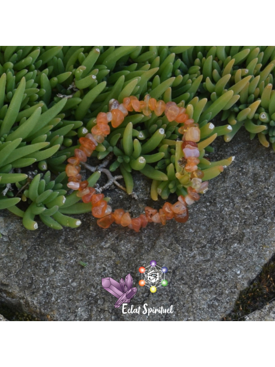 Cornaline en Bracelet Baroque