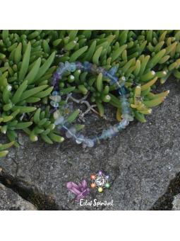 Fluorine Multicolore en Bracelet Baroque