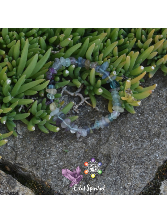 Fluorine Multicolore en Bracelet Baroque