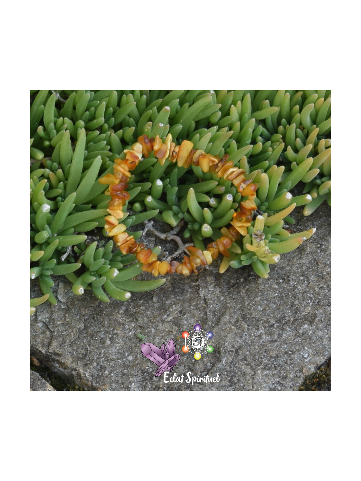 Ambre en Bracelet Baroque