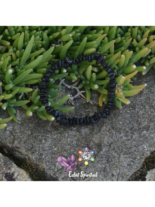 Shungite en Bracelet Baroque