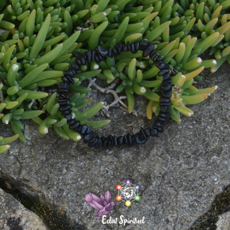 Shungite en Bracelet Baroque