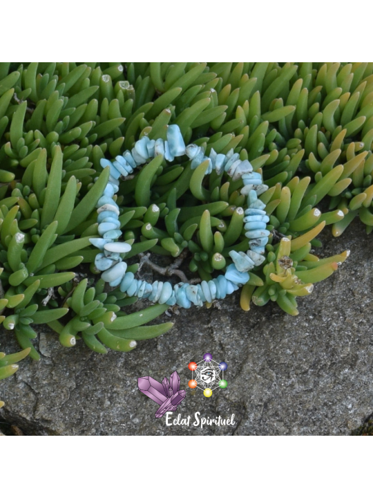 Larimar en Bracelet Baroque