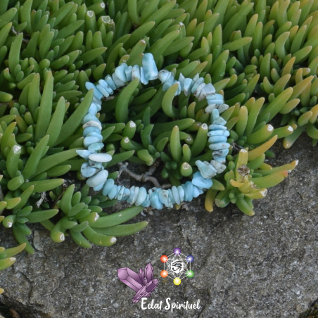 Larimar en Bracelet Baroque